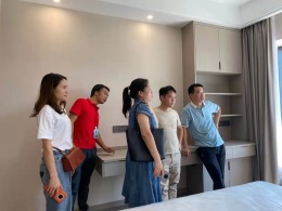 绿地象南中心230㎡四房现代轻奢_南昌丛一楼装饰出品