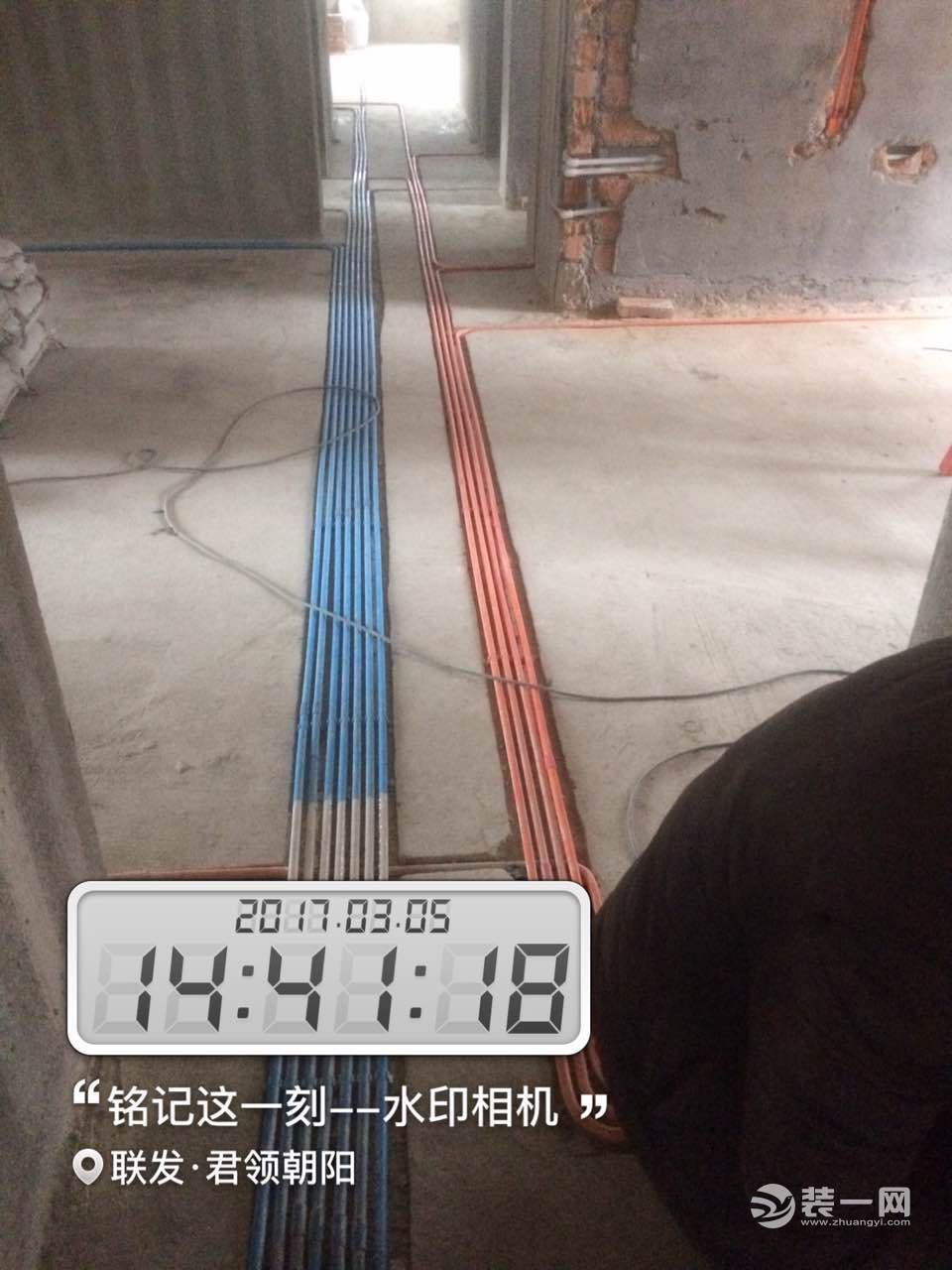 南昌联发君领朝阳小区128平装修之水电改造
