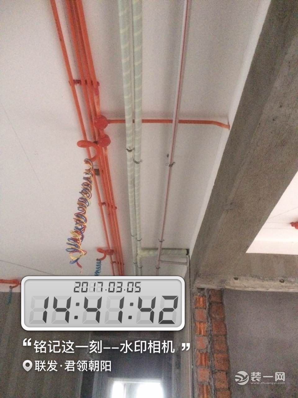 南昌联发君领朝阳小区128平装修之水电改造