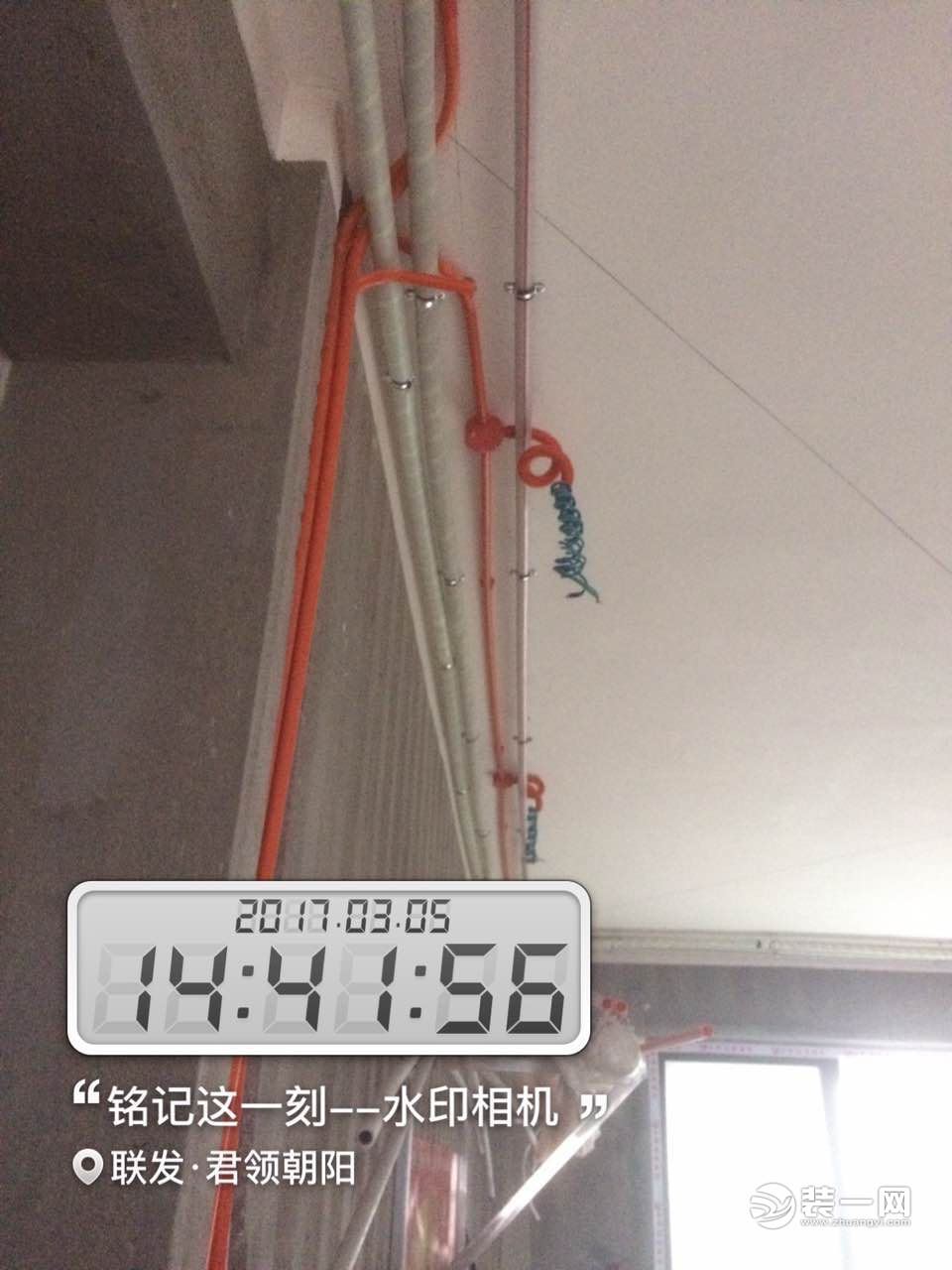 南昌联发君领朝阳小区128平装修之水电改造