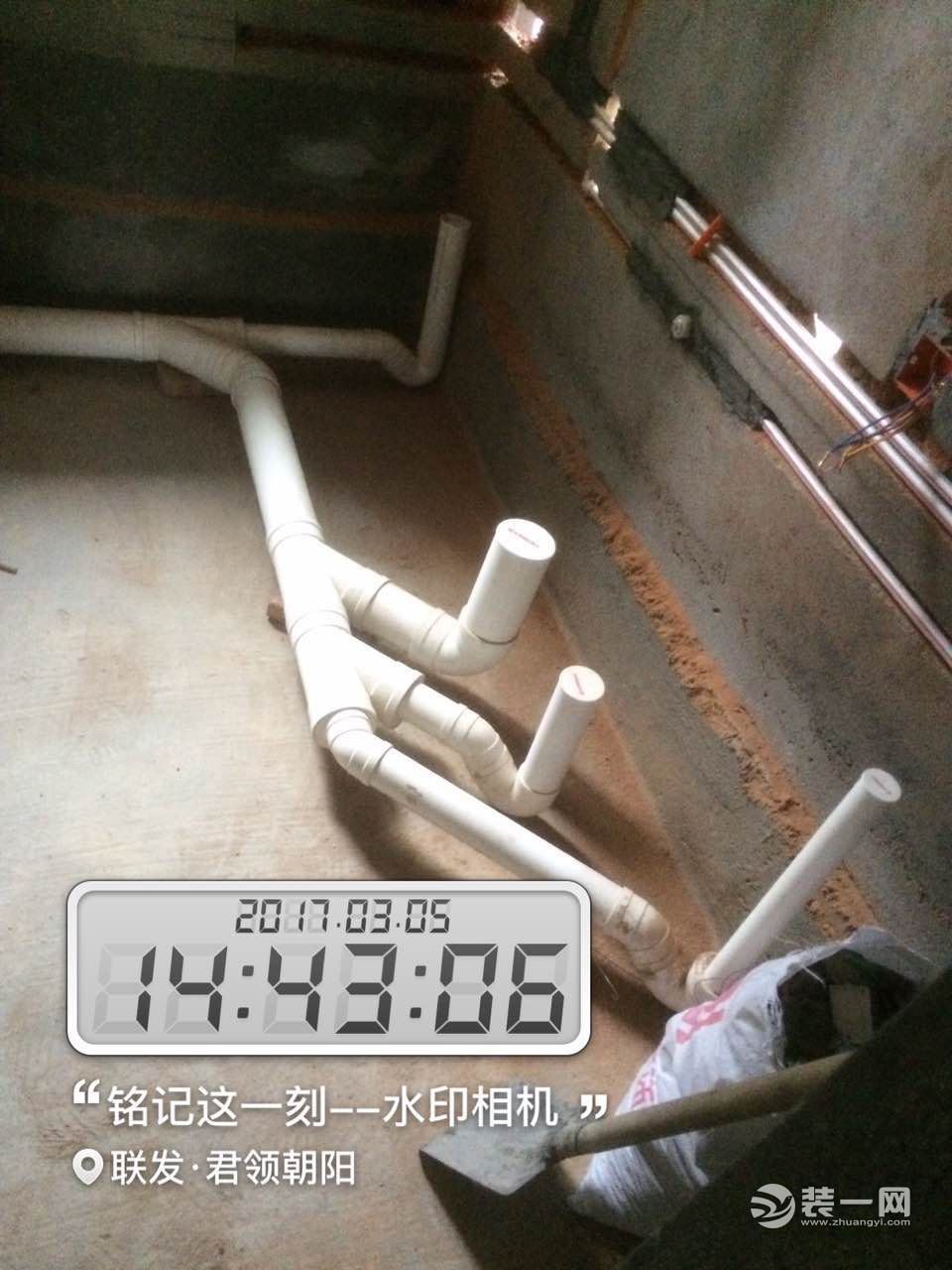 南昌联发君领朝阳小区128平装修之水电改造