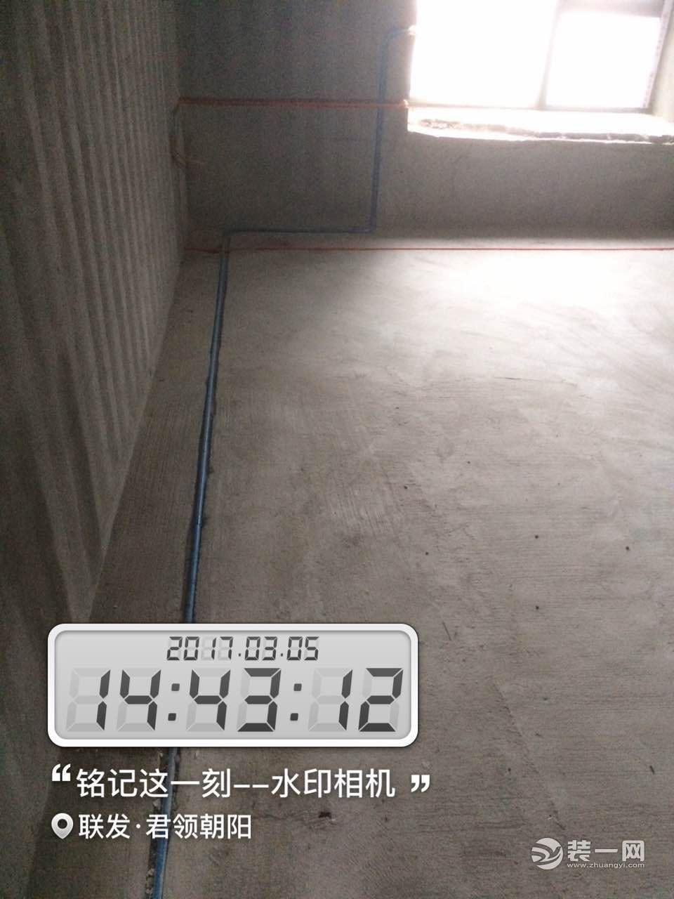 南昌联发君领朝阳小区128平装修之水电改造