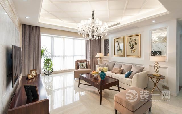 130平简约美式风格装修案例
