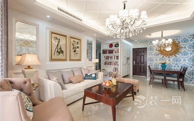130平简约美式风格装修案例