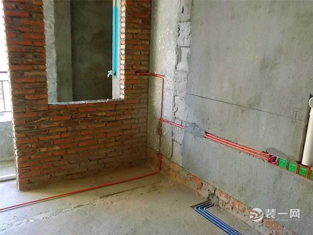 南昌国金印象小区120平现代风格装修之水电改造