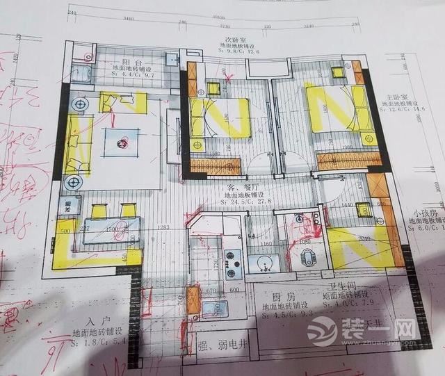 力高君御国际小区86平小三房装修完工 混搭风格全程实拍